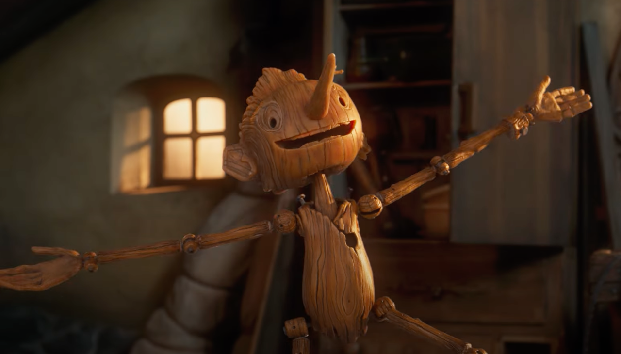 Guillermo del Toro's Pinocchio will premiere in December on Netflix. Photo: YouTube.