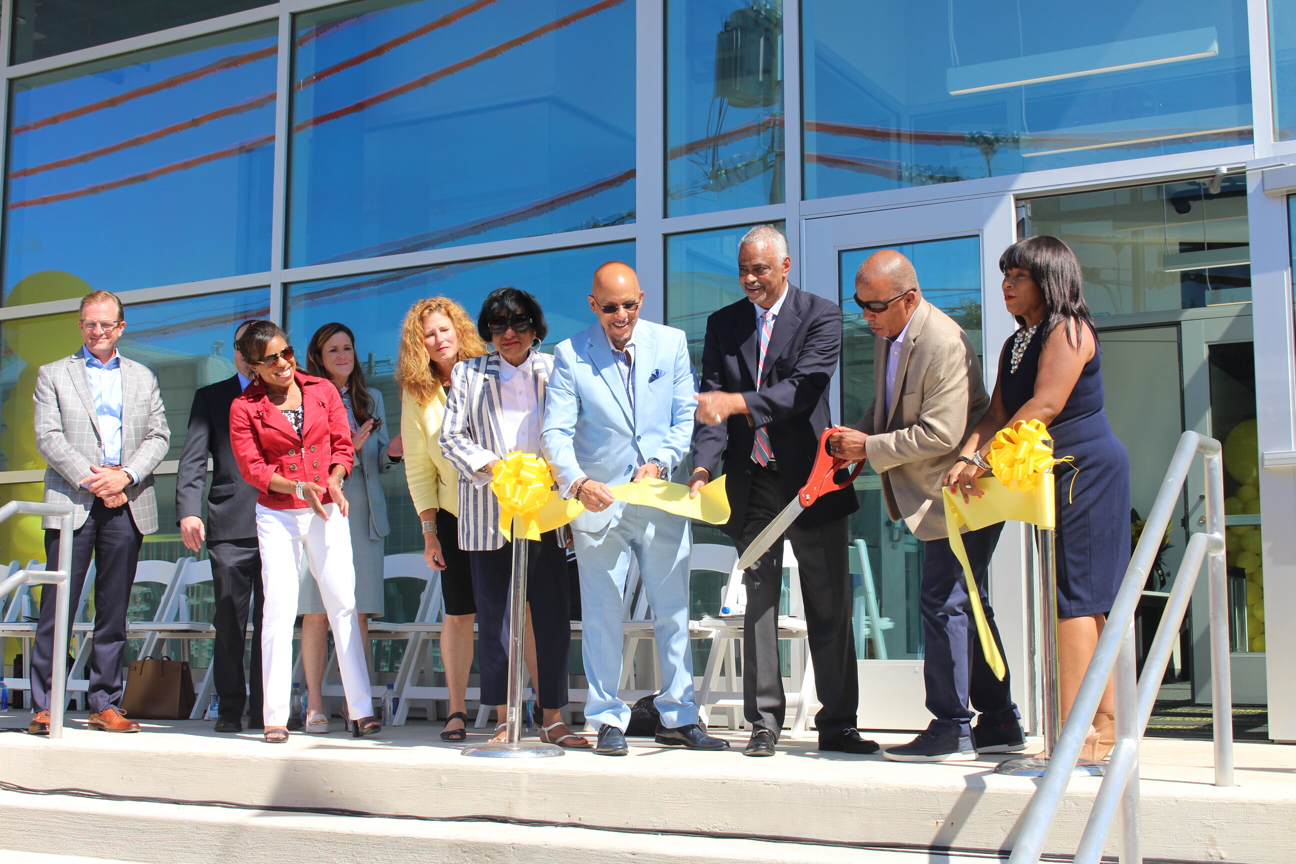 The Career and Advanced Technology Center (CATC) held its official ribbon cutting ceremony on Thursday, Aug. 18. Photo: Jensen Toussaint/AL DÍA News.