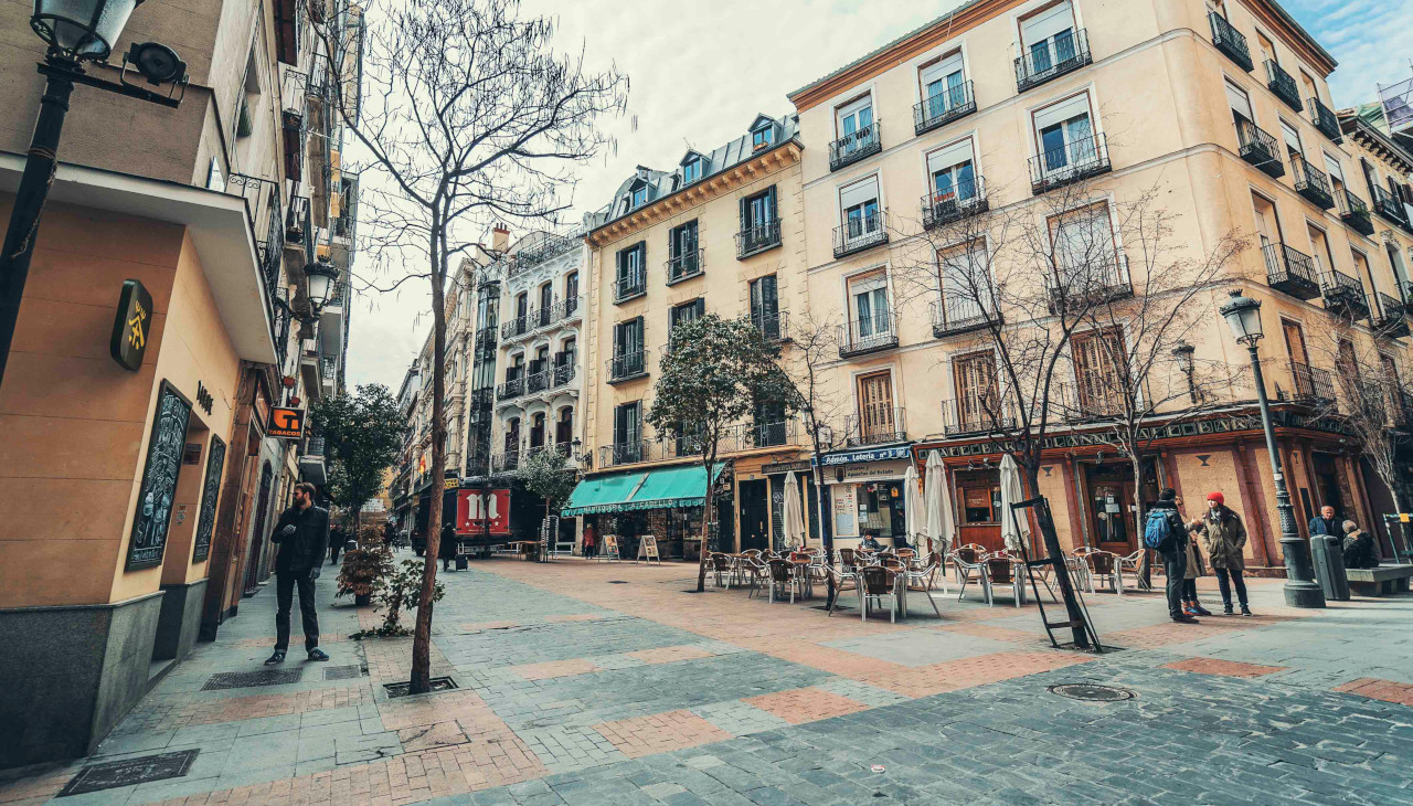 The coolest street in Madrid is located in Las Letras neighborhood. Photo: Hiberus © Madrid Destino.