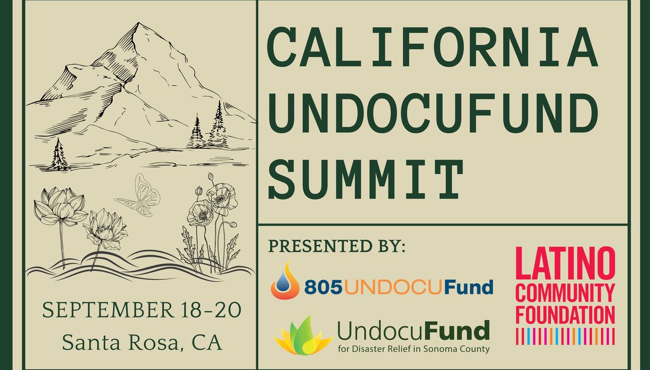 California UndocuFund Summit promo image.