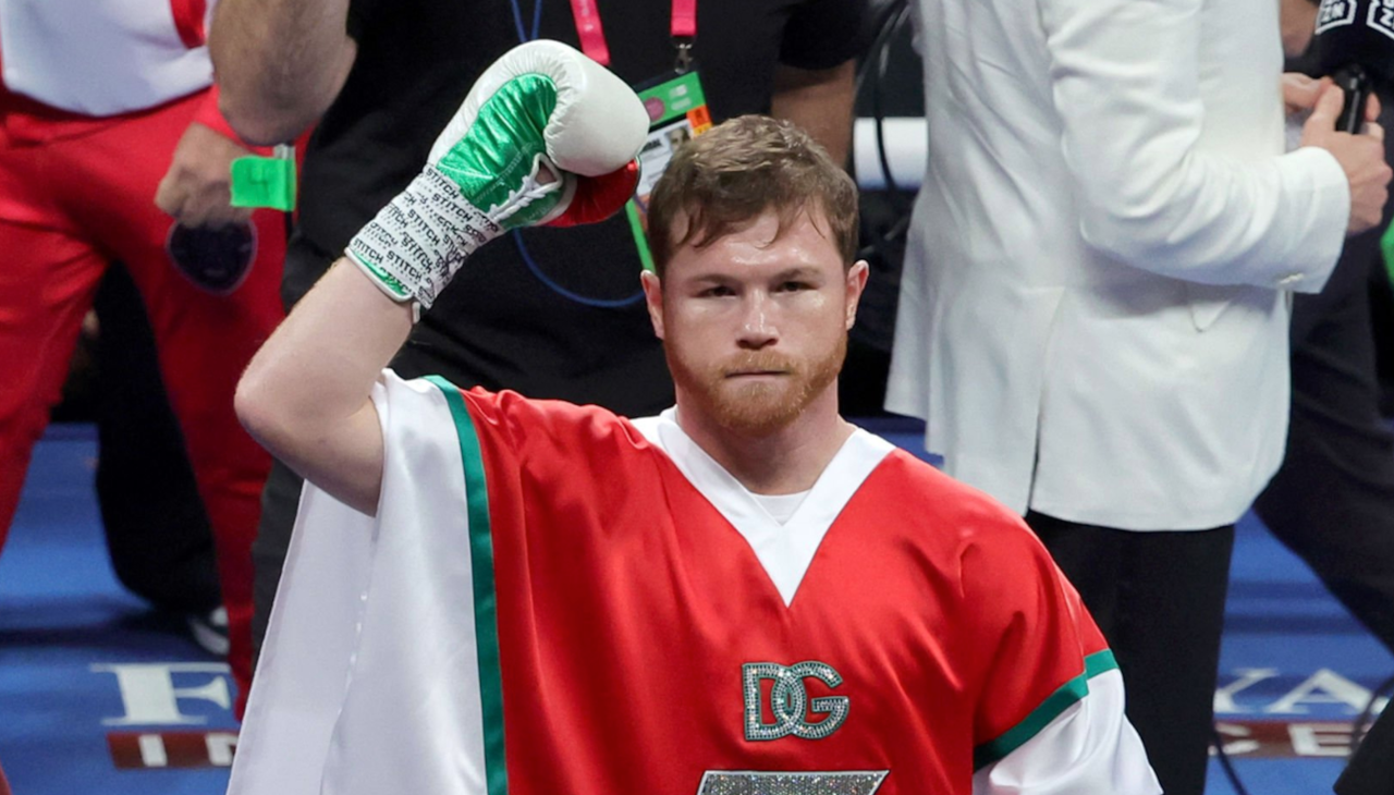 Mexican boxer "Canelo" Álvarez will make his acting debut in a movie from the Rocky saga. Photo: Getty.