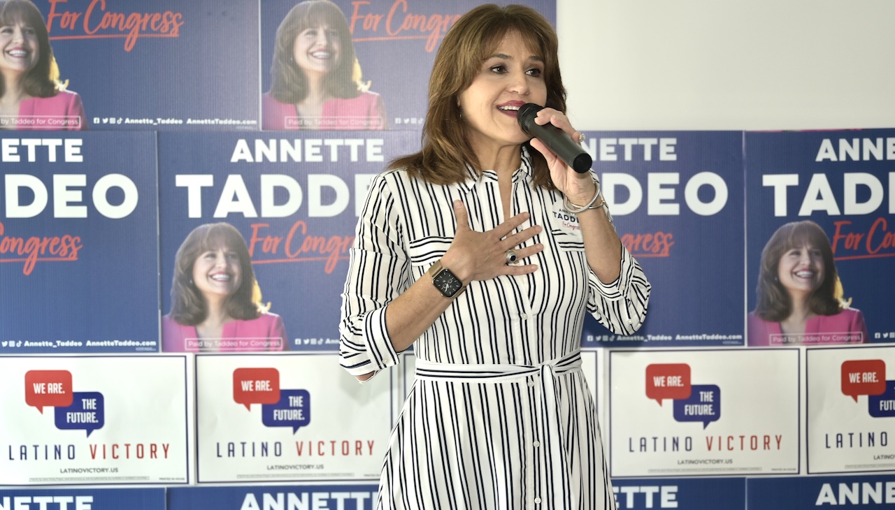 FL Congressional Candidate Annette Taddeo is one of many Democrats to support Gifford's campaign against gun violence in FL. 