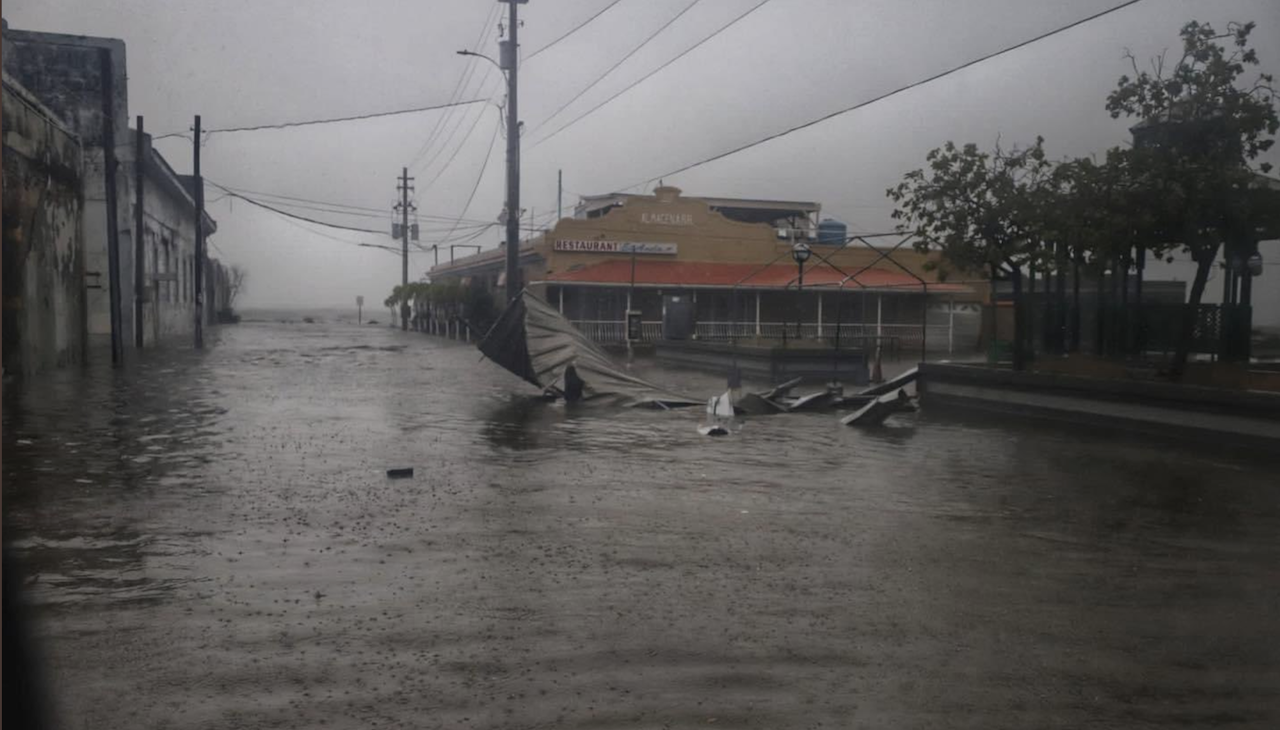 Pictured: Flooded Scene in Ponce, Puerto Rico. Photo by the Ponce municipality.