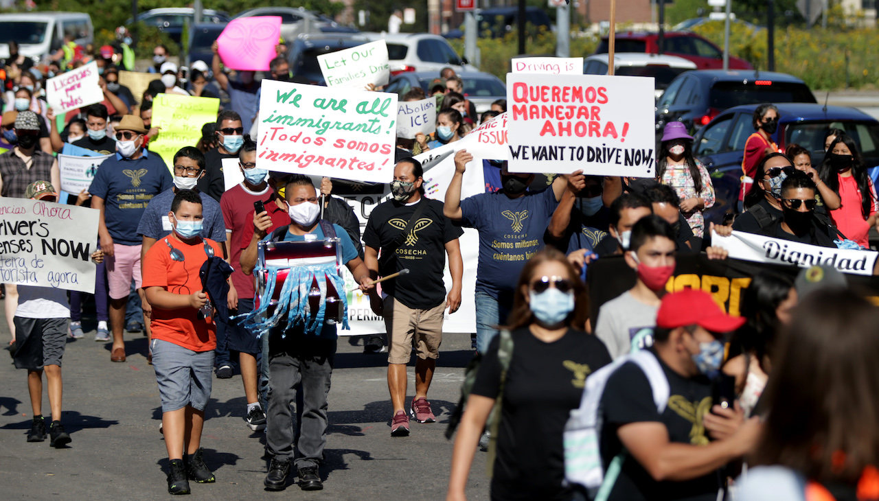 Protestors rallied on the issue back in Sept. 2020.