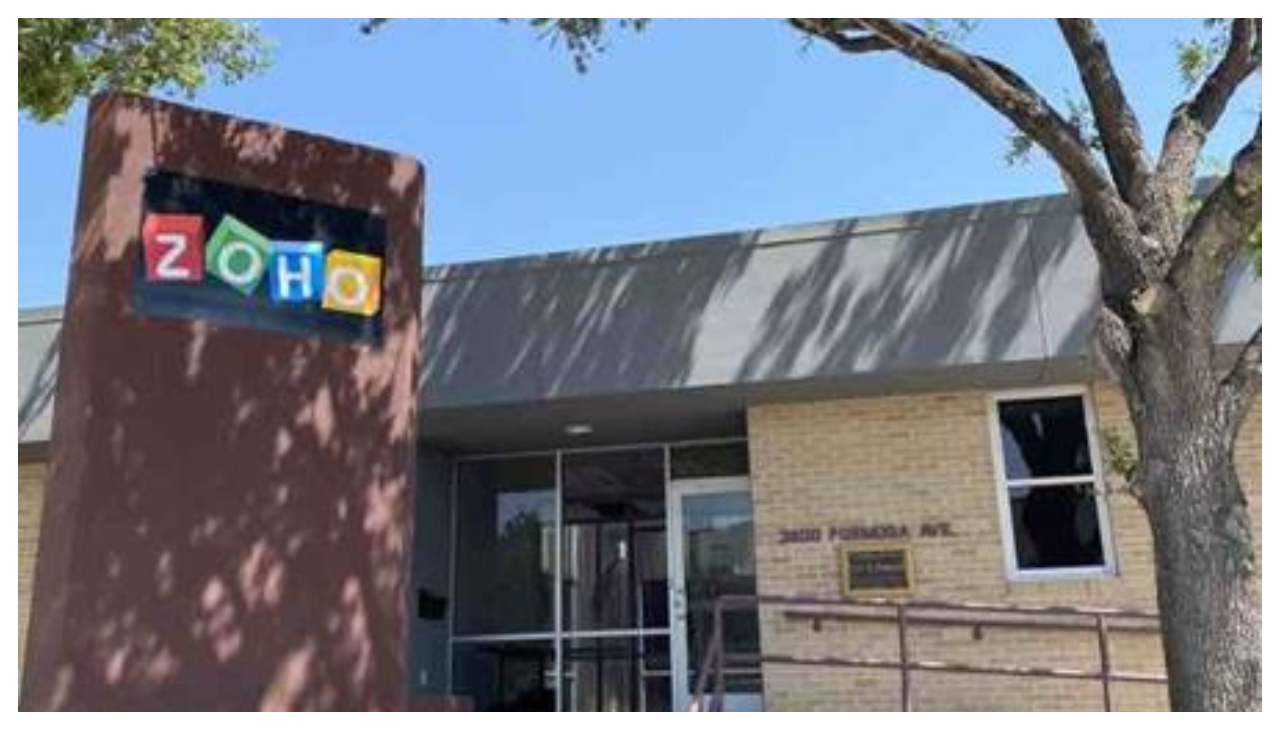 Zoho's McAllen office.