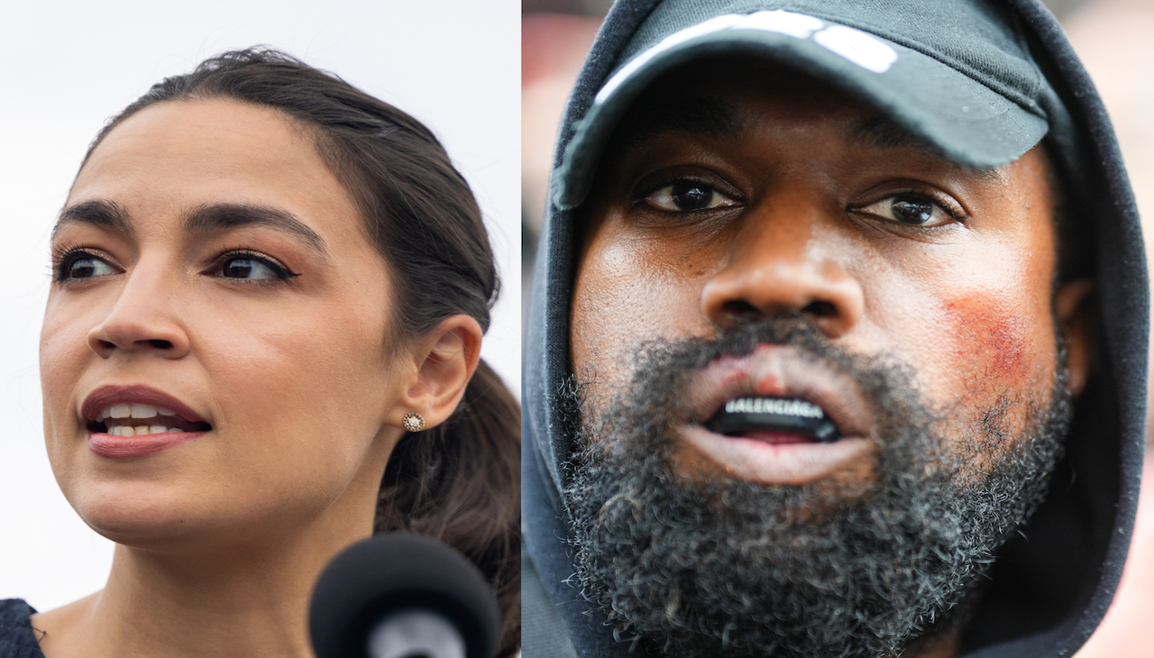 AOC and Kanye West