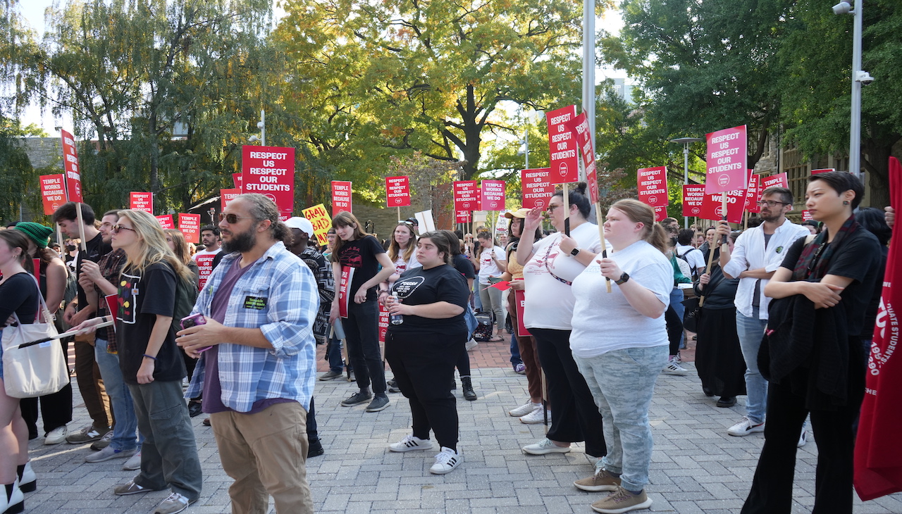 TUGSA rally.