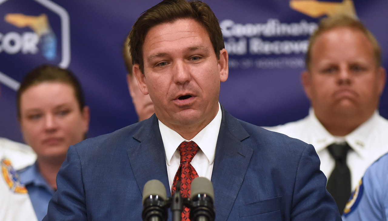 Gov. DeSantis can possibly flip the historically blue and Latino county of Miami-Dade this November.