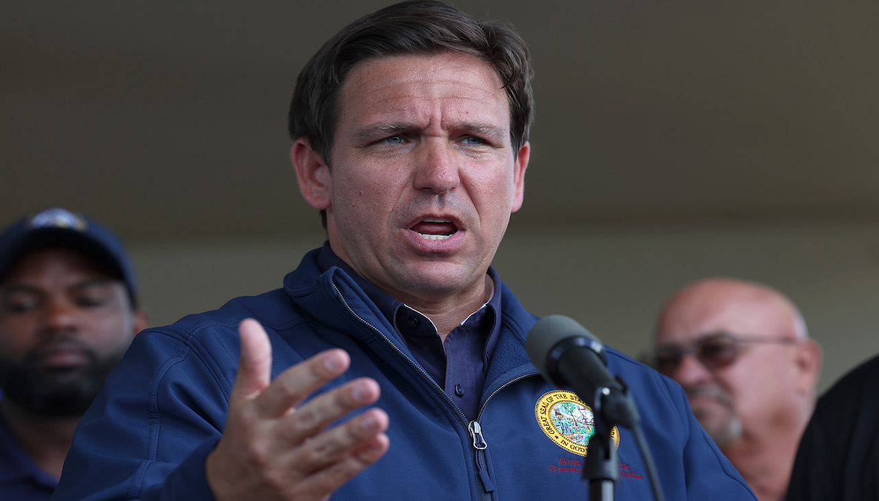 A Florida immigrant advocacy group has commissioned two digital ads going against Gov. DeSantis. 