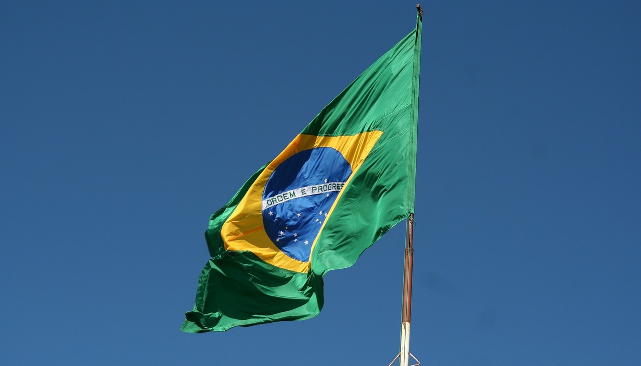 Flag of Brazil.