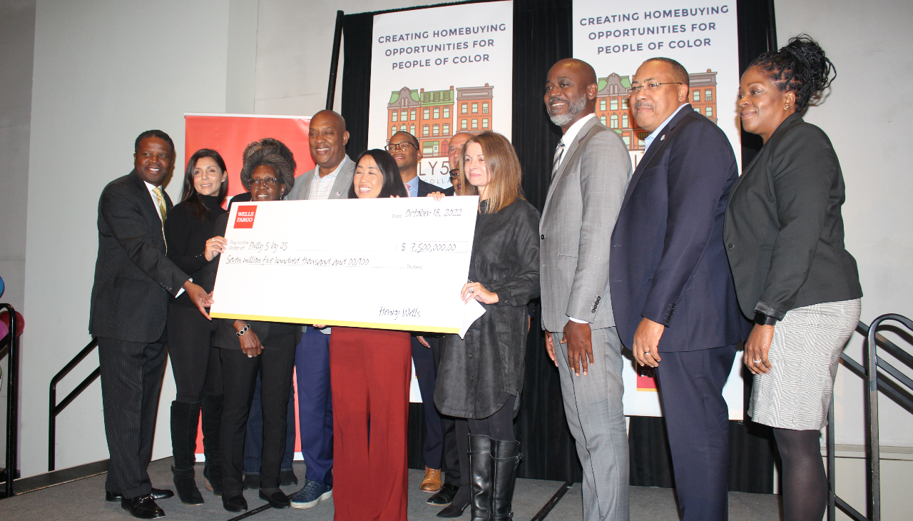 The Wells Fargo Foundation has donated $7.5 million to address housing opportunities and help close the housing gap in Philadelphia. Photo: Jensen Toussaint/AL DÍA News.