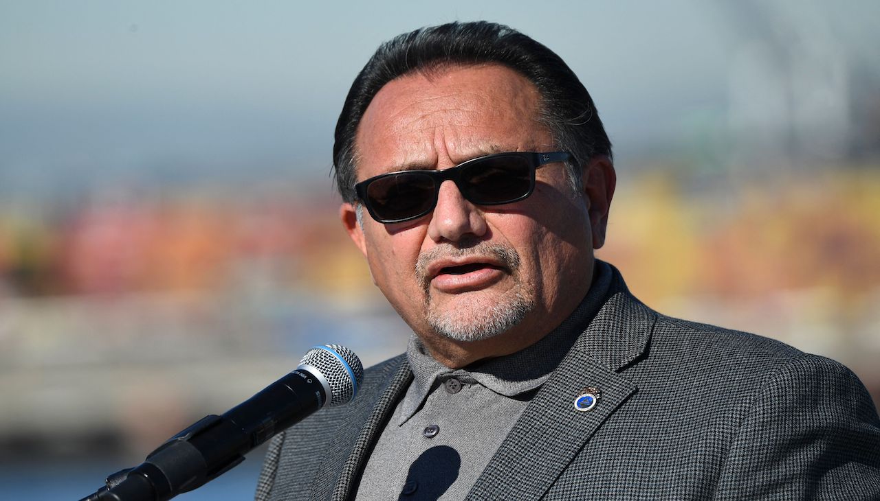 Pictured: Los Angeles Federation of Labor President Ron Herrera. Photo: Patrick T. Fallon/AFP via Getty Images.