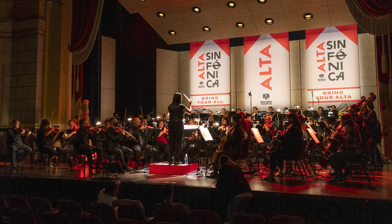 Pictured: ALTA Sinfónica at the Herbst Theater in San Francisco, CA. 