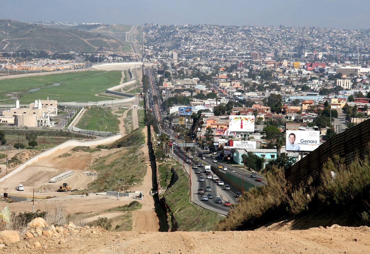 U.S.-Mexico's border.