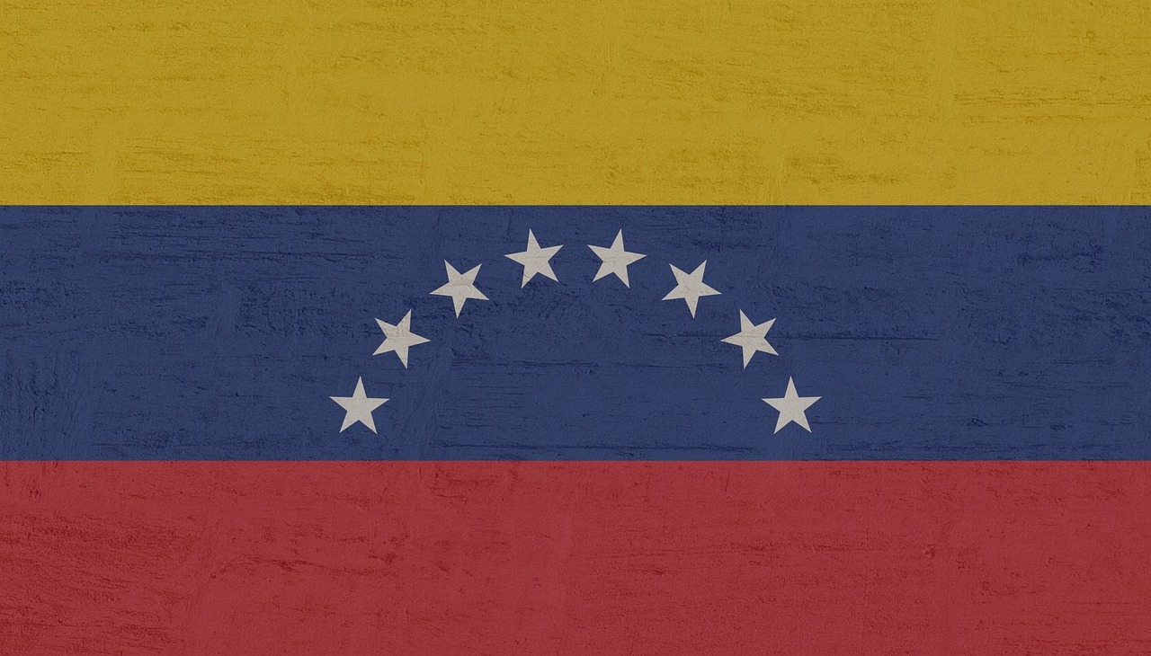 Venezuela's flag. 