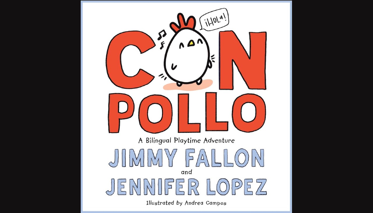 Jimmy Fallon and Jennifer Lopez's children's book. Photo: MacMillan