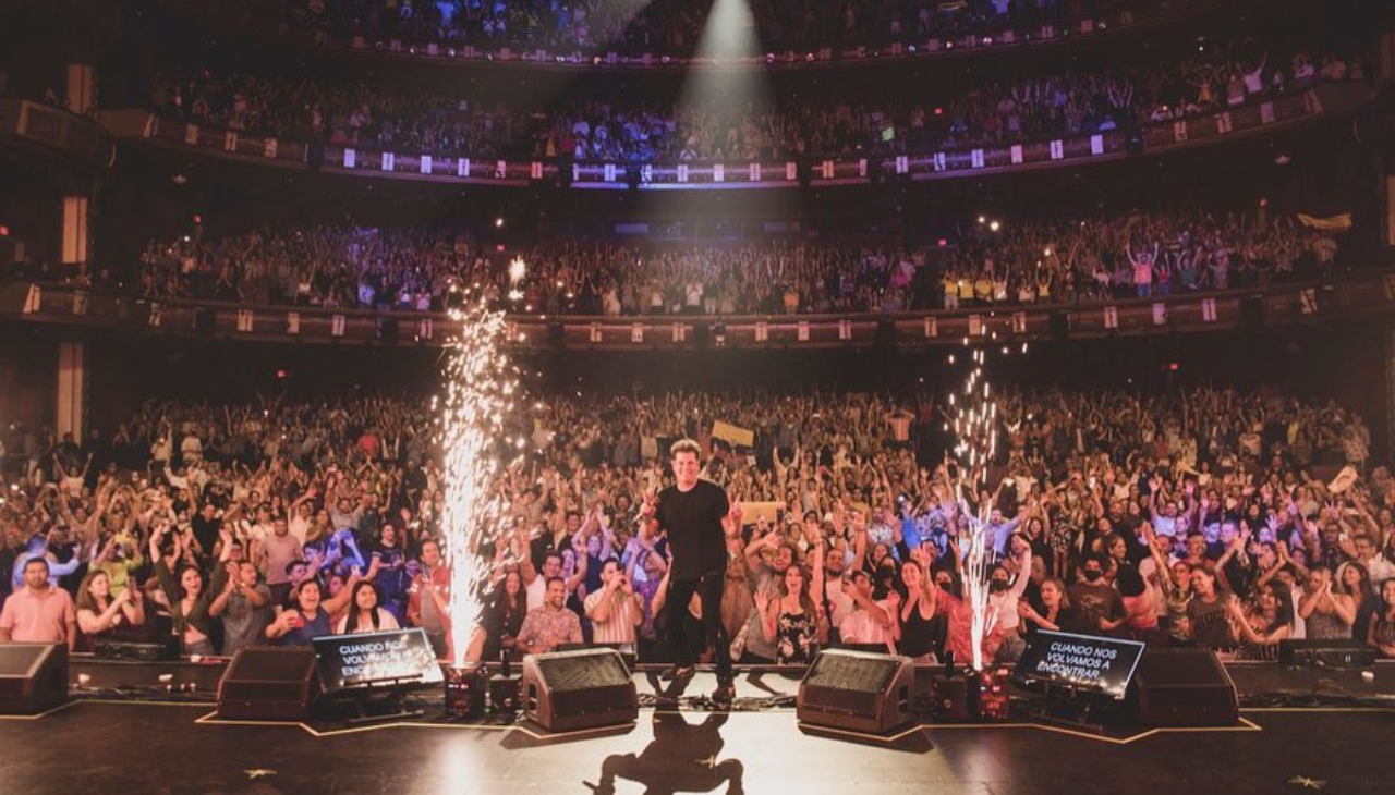 Carlos Vives is currently on tour around several cities in the United States. Photo: Instagram