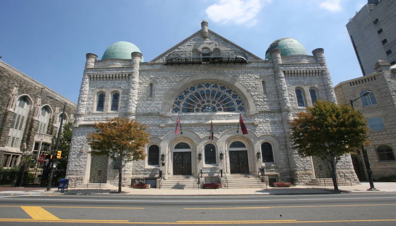 Temple's campus. 