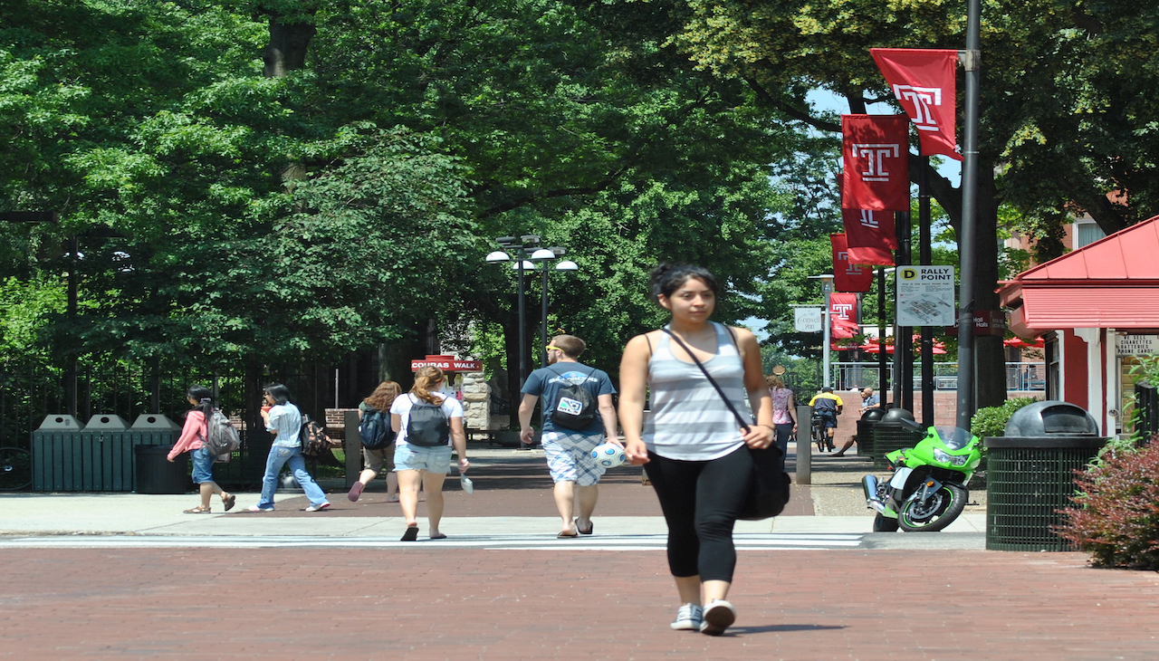 Temple students. 