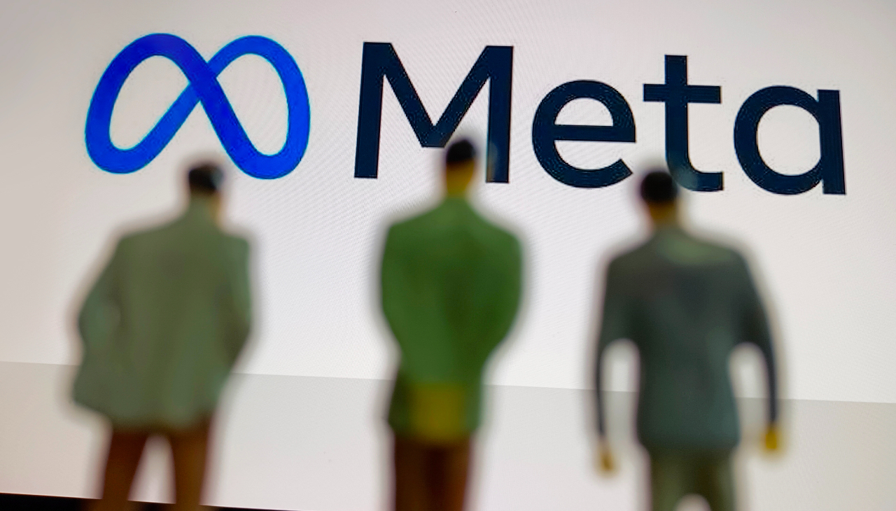 Meta logo. Photo credit: CFOTO/Future Publishing via Getty Images.