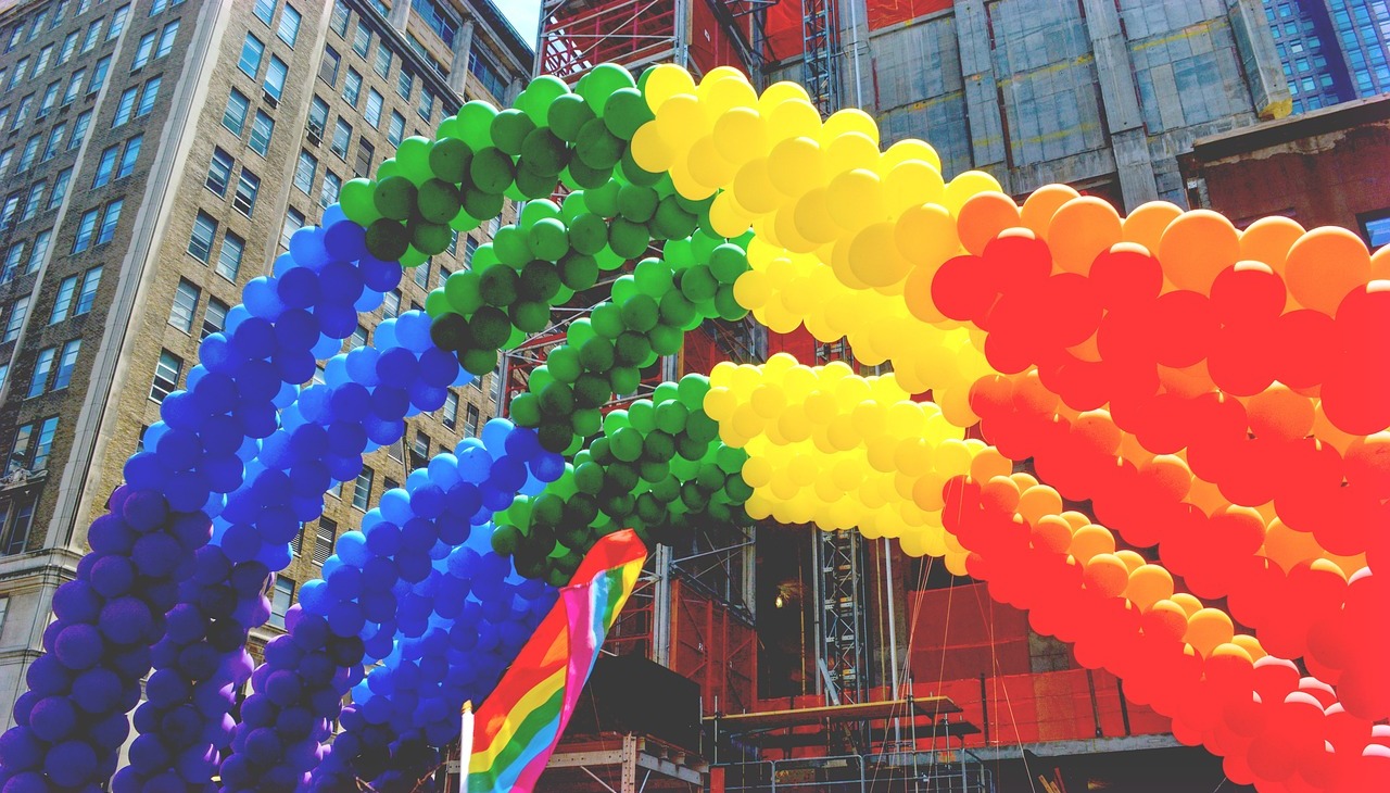 Pride parade in New York.