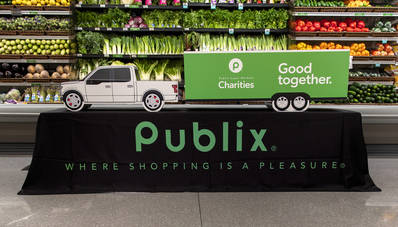 Publix Supermarket Charity promo. 