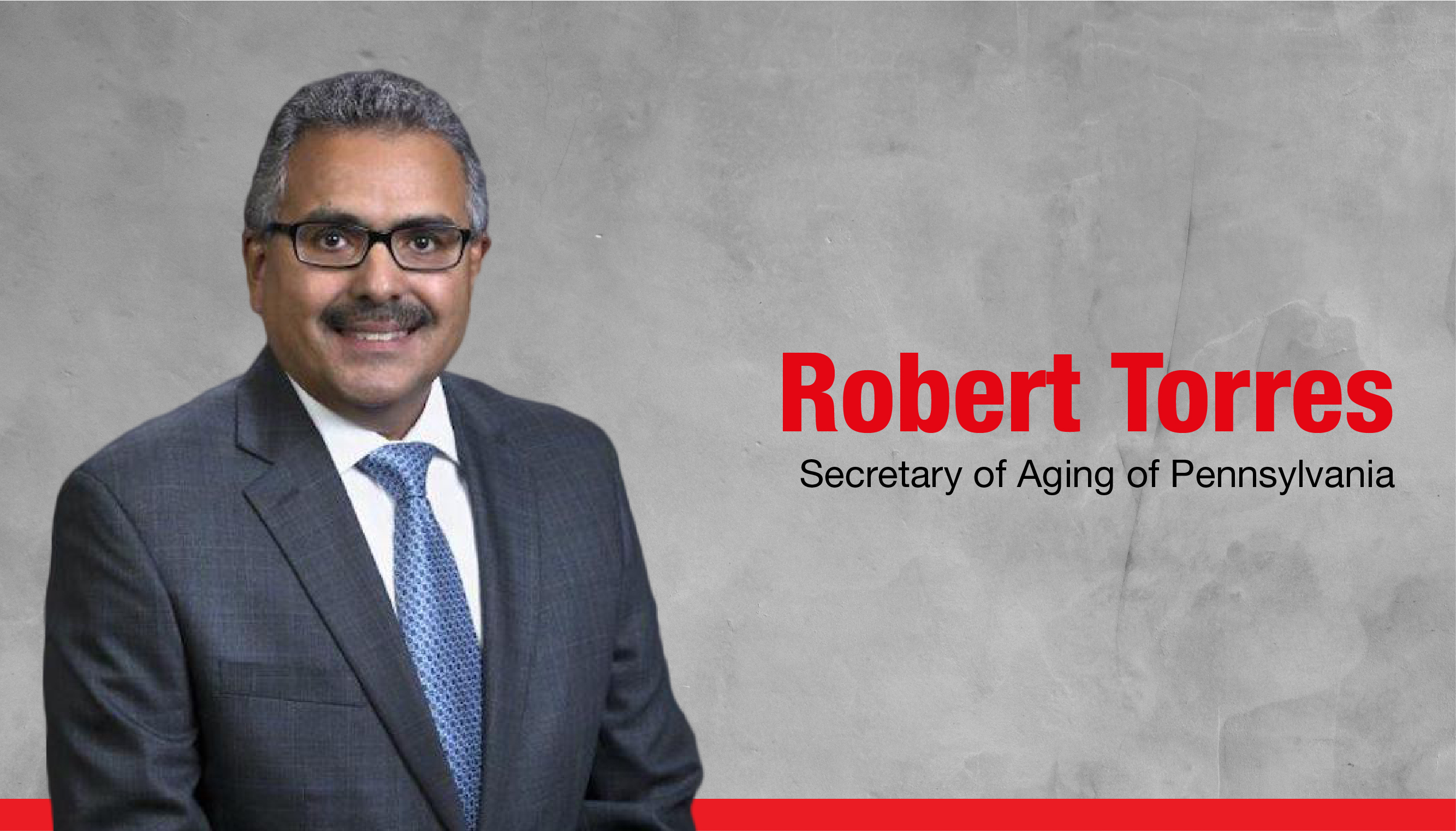 Robert Torres, PA's Secretary of Aging, will provide the keynote address at the 2022 AL DÍA Top Lawyers Forum. Graphic: Mónica Hernández/AL DÍA News.