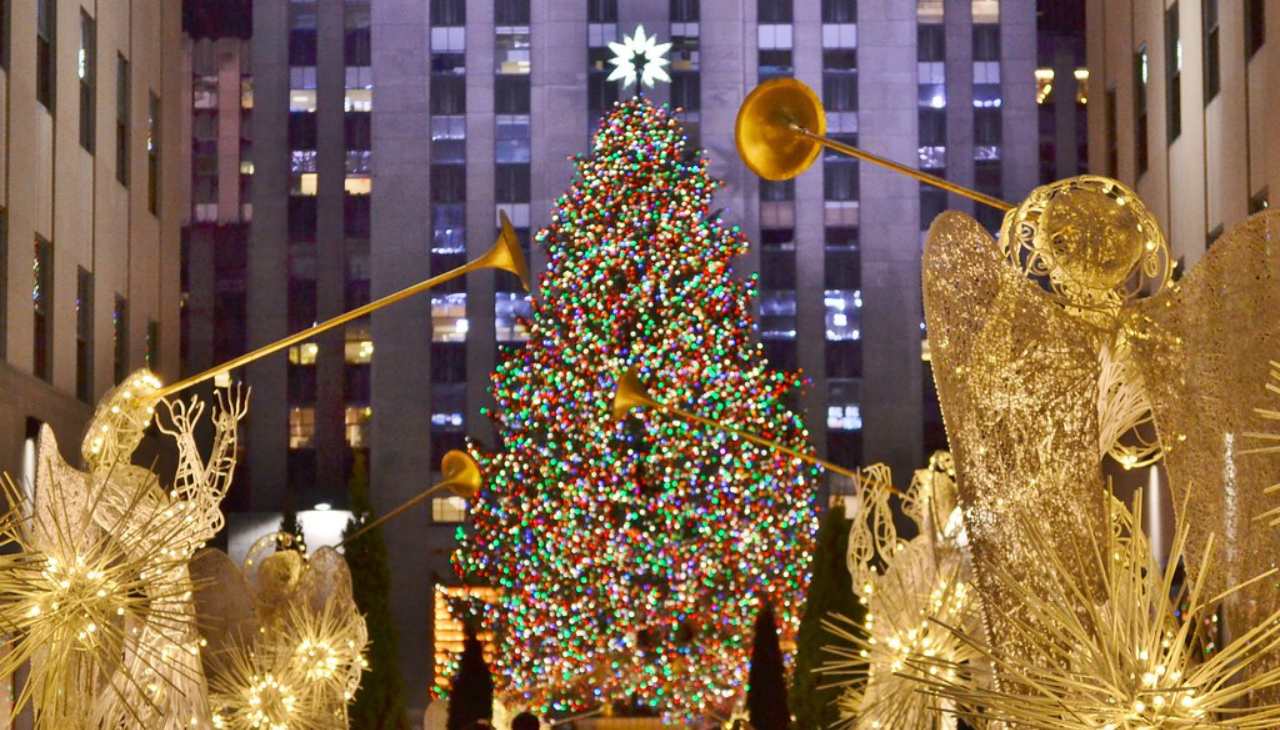 The Rockefeller Christmas tree has been a tradition since 1933. Photo: Flickr