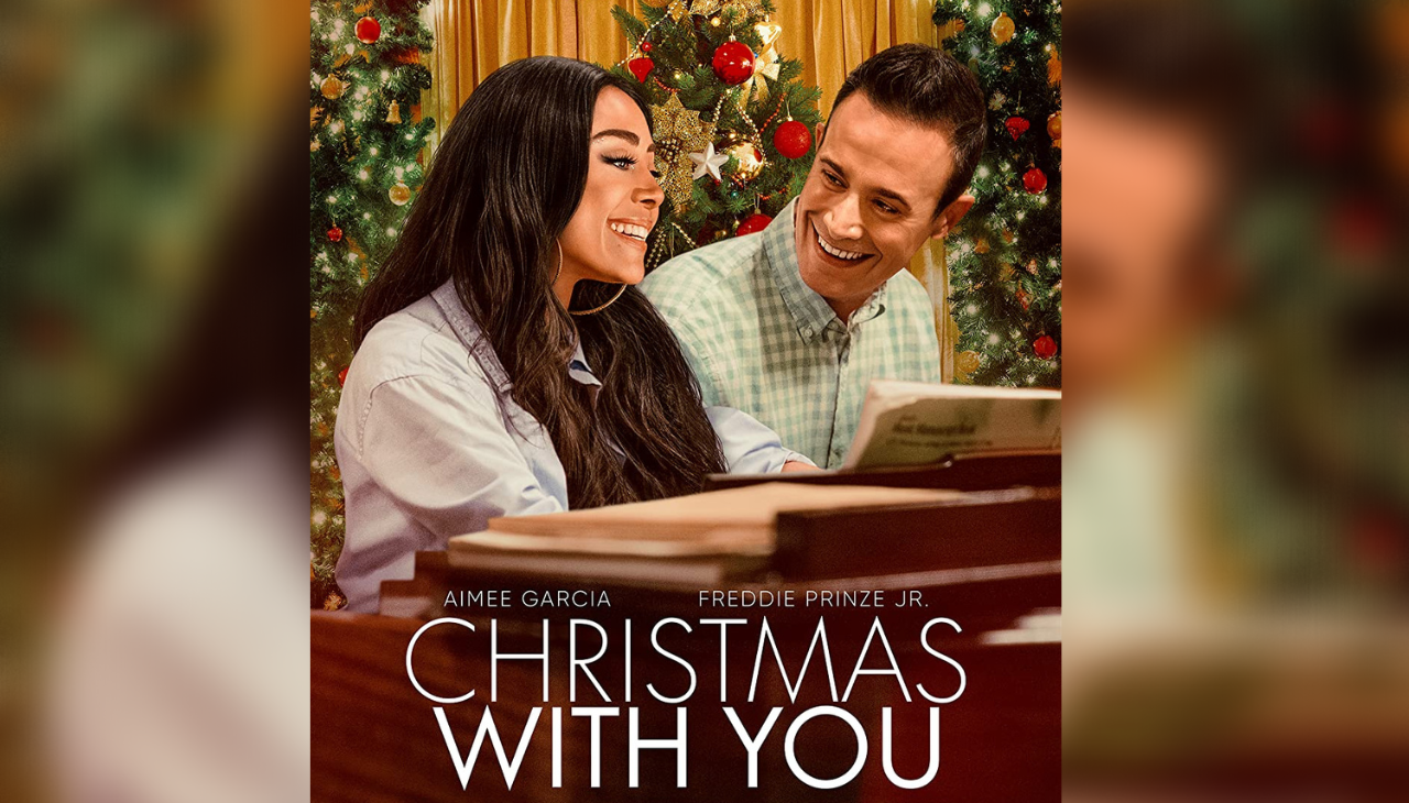 Official poster for the movie " Christmas with you". Photo: Netflix