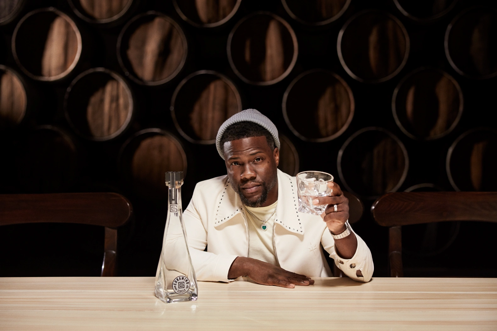 Kevin Hart and 11th generation tequila maker, Juan Domingo Beckmann, launch The Coramino Fund support support Black, Latinx business owners. Photo Courtesy of Gran Coramino.