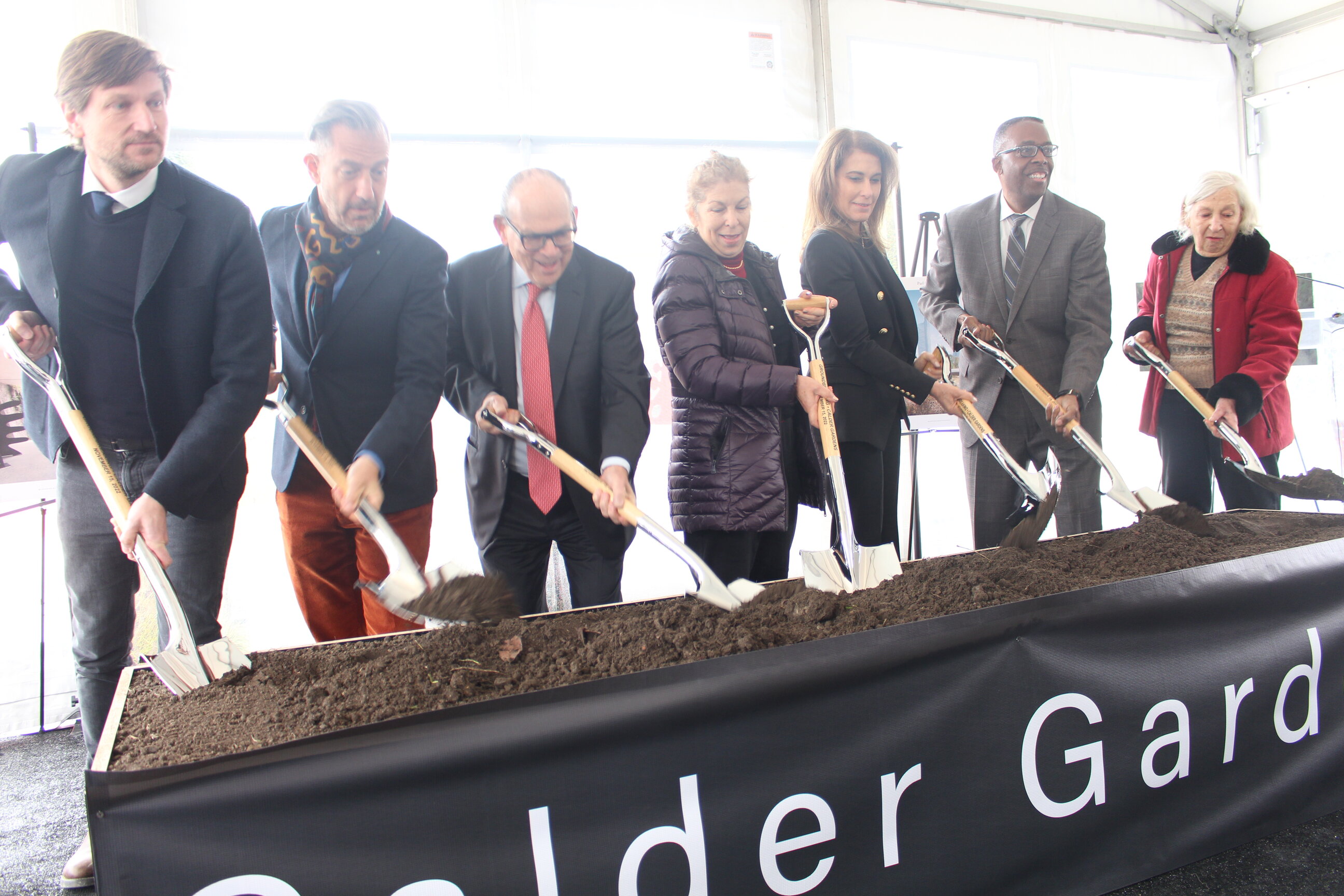 Calder Gardens breaks ground on Nov. 15. Photo: Jensen Toussaint/AL DÍA News.