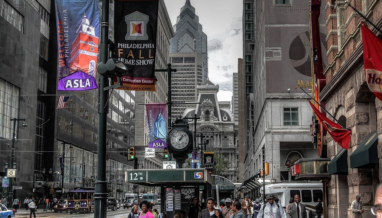 Street of Philadelphia. 