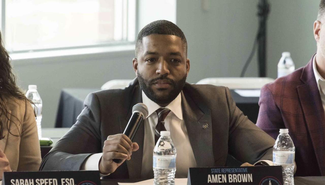 PA State Rep. Amen Brown will run for Philly Mayor. 