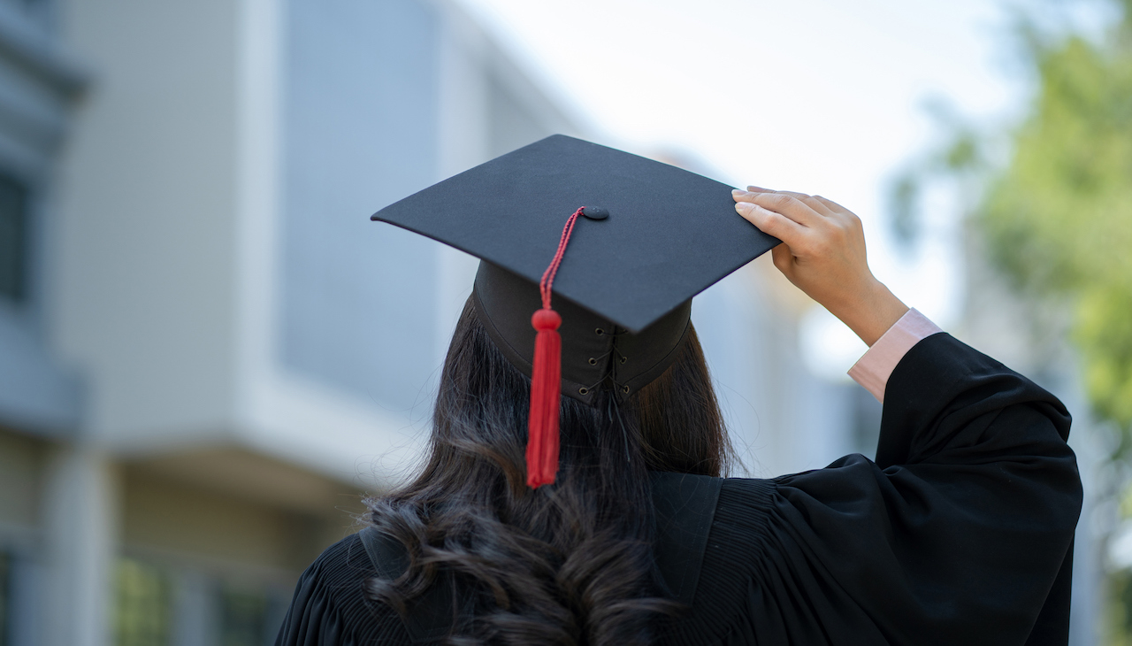 Graduation cap. 