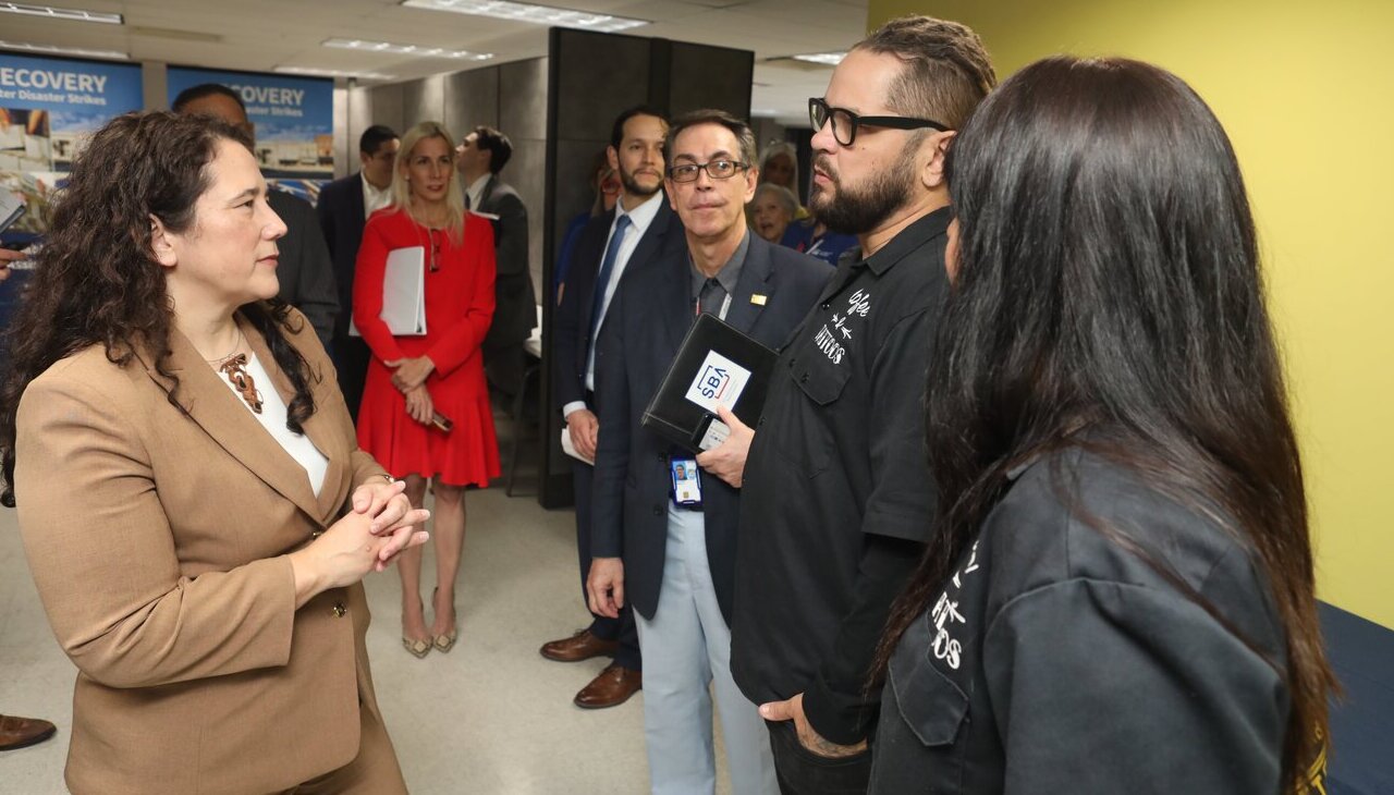 Isabel Casillas Guzmán, SBA Administrator, visiting Puerto Rico.