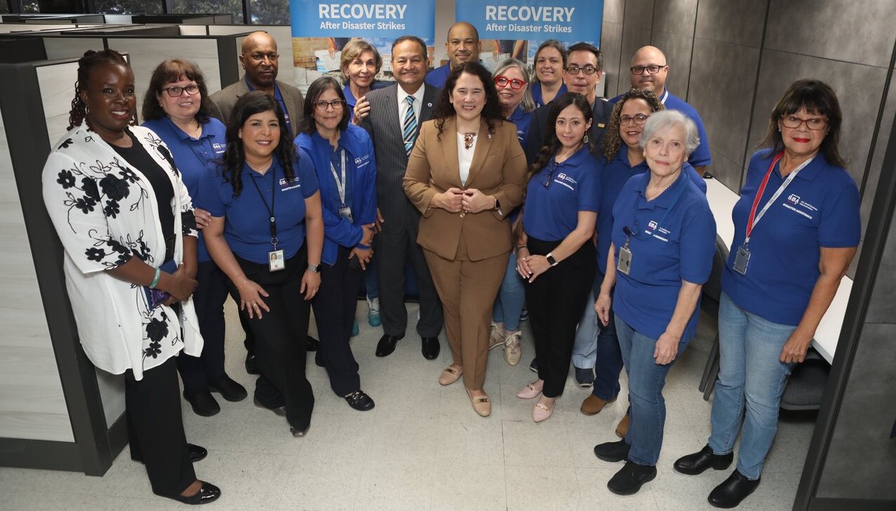 The SBA administrator on her recent visit to Puerto Rico. Photo: @SBAIsabel.