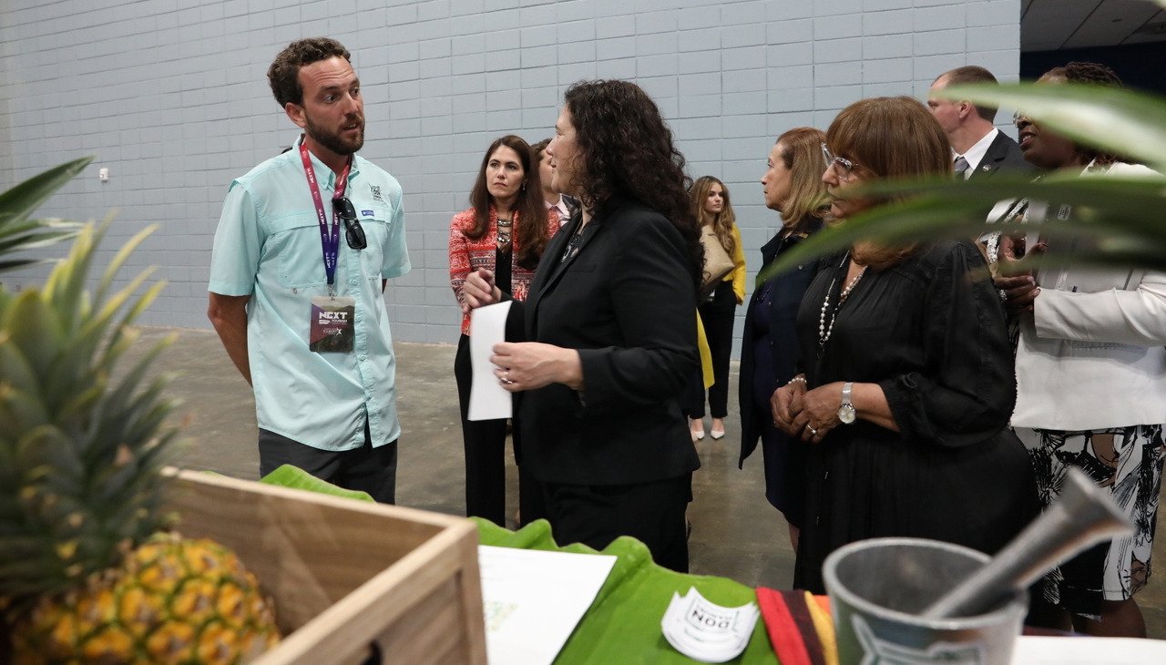 SBA Administrator, Isabel Casillas Guzmán, on a visit to Puerto Rico.