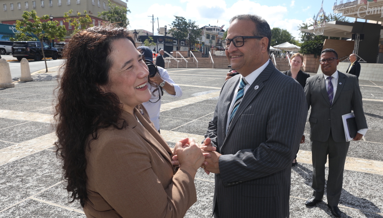 SBA Administrator, Isabel Casillas Guzman, at puerto Rico.