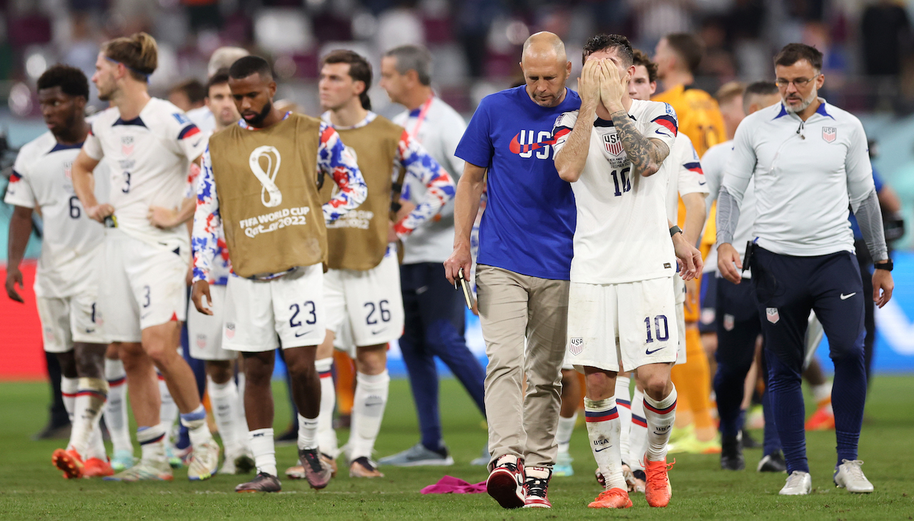 Netherlands end USA’s return to the World Cup. 