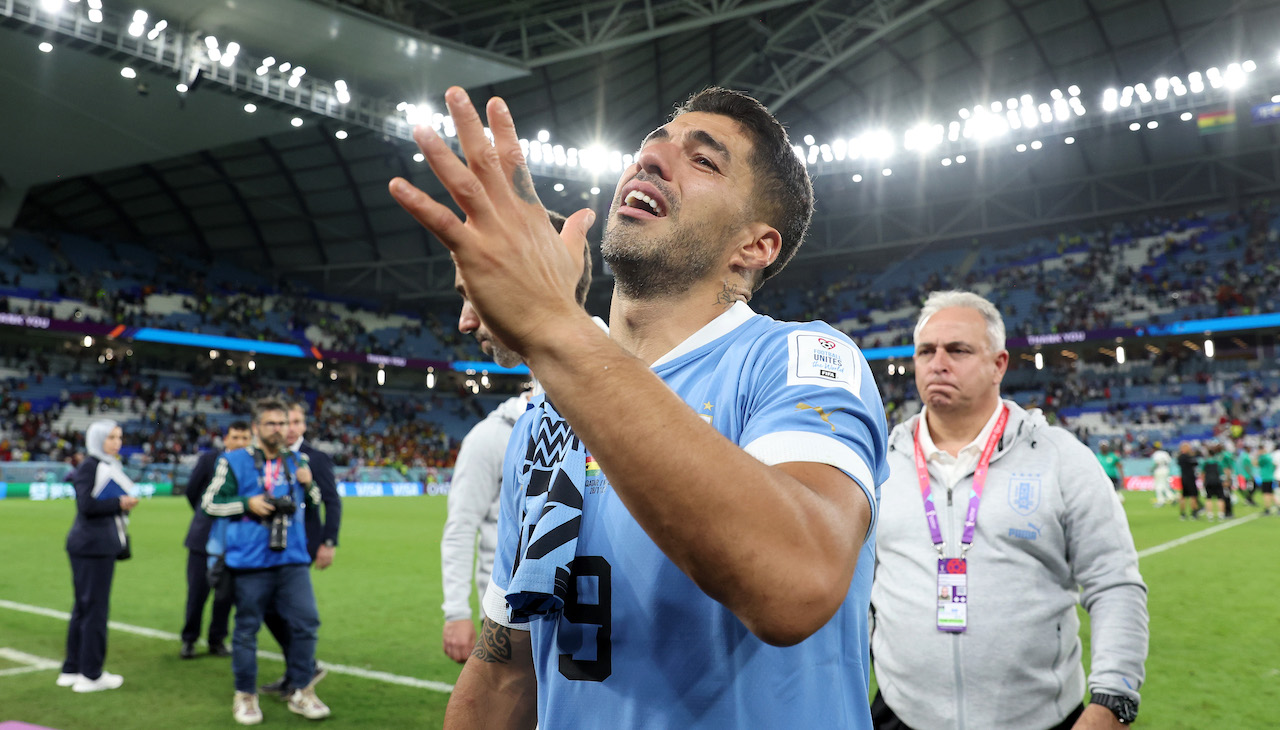 Luis Suarez likely saw his last World Cup. 