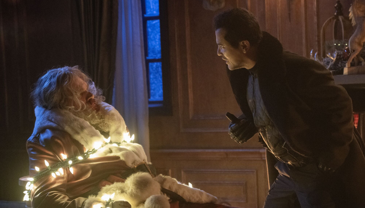 John Leguizamo plays the villain who fights Santa Claus. Photo: Instagram