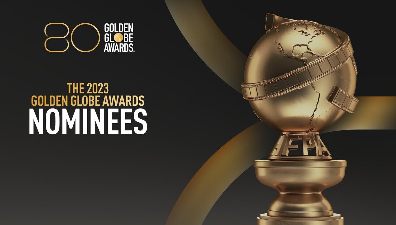 2023 Golden Globe nominees promo graphic.