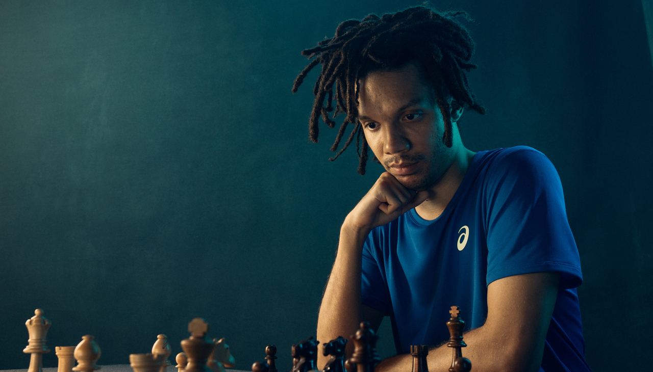 Competitive chess player, Kassa Korley took part in the ASICS Mind Games study (Photo: Business Wire).