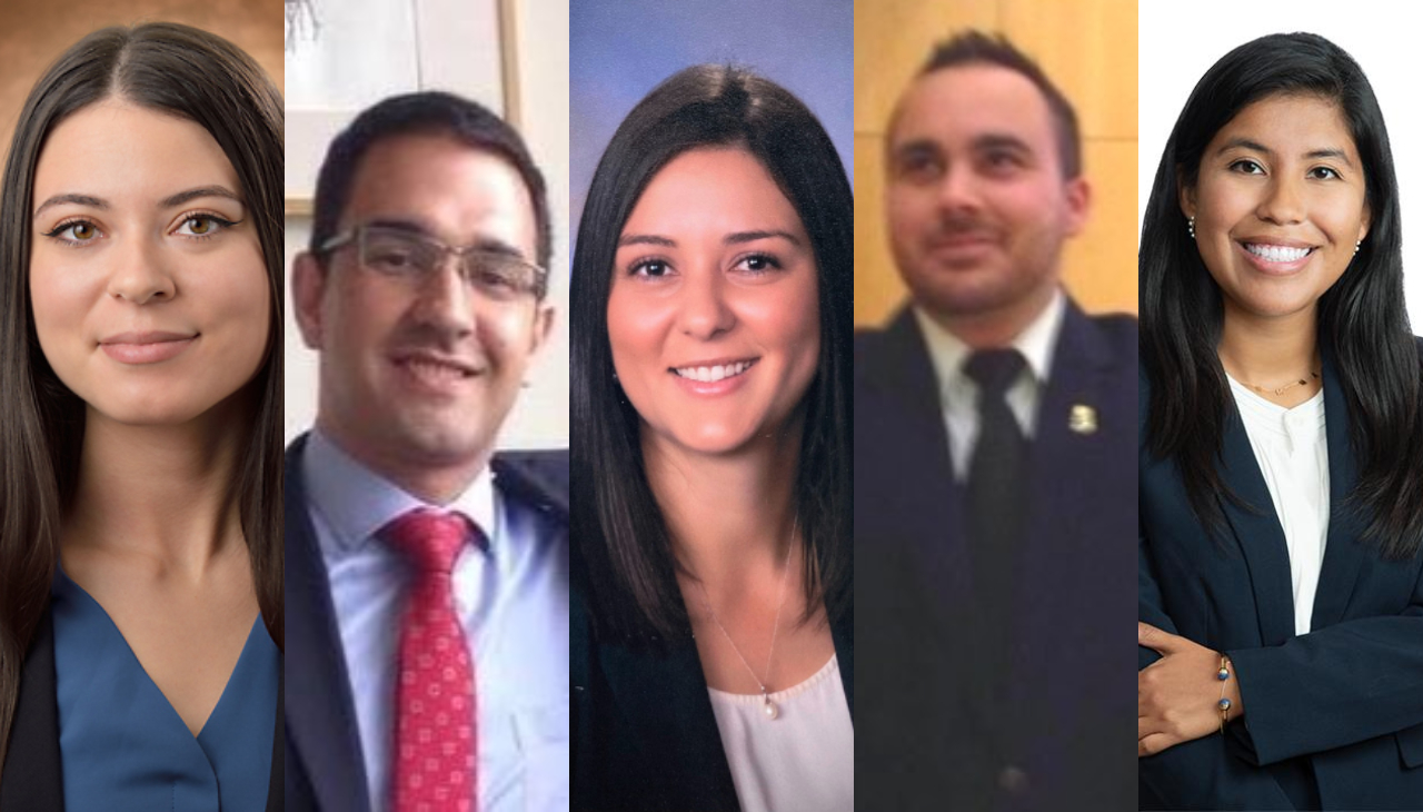 The new board members of HBAPA are (from left to right) Jenise Rivera, Juan Ramirez, Monica Matias, Richard Lopez, and Emma Pachon. Photos Courtesy of the HBAPA.