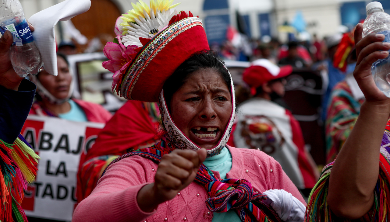 Democratic Representatives tell Biden to halt aid. 