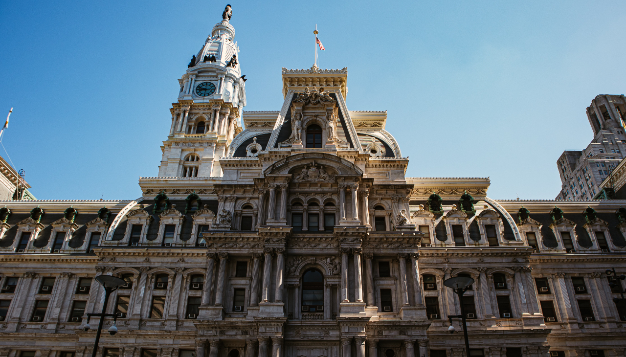 Philadelphia City Hall. Photo credit: Alejandro Barba on Unsplash