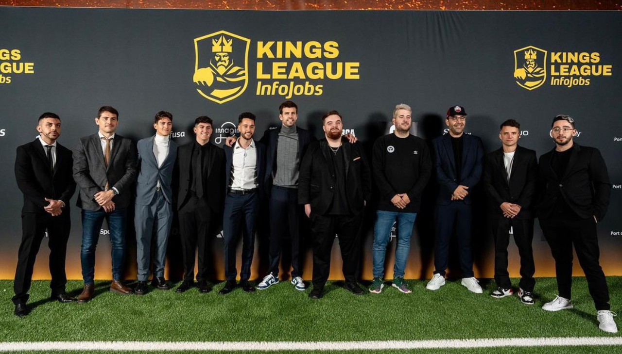 The presidents of each team during the league presentation. Photo: Instagram