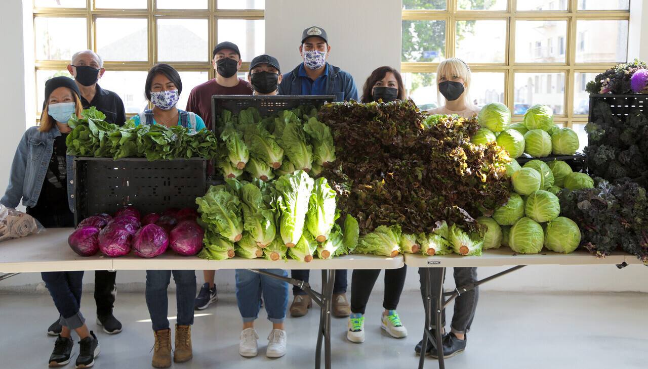 AIDS Healthcare Foundation Food for Love initiative in Los Angeles.