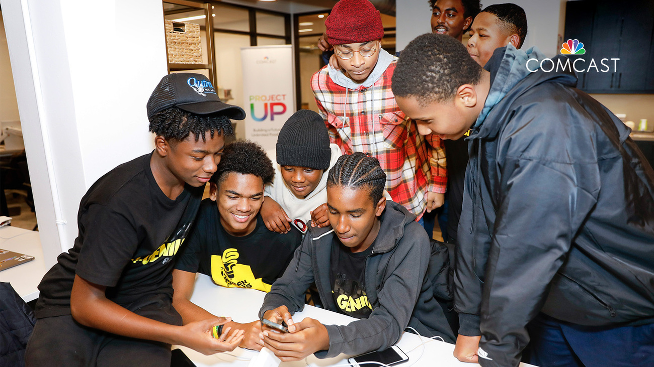 Comcast Partners With The Hidden Genius Project to Help Black Male Youth Acquire Digital Skills and Enter the Tech Sector.