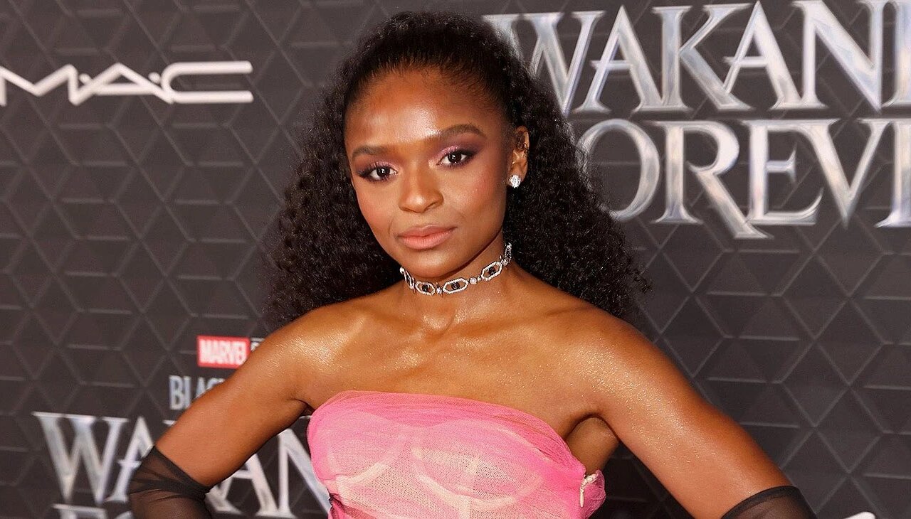 Dominique Thorne, actress starring in Black Panther: Wakanda Forever. 